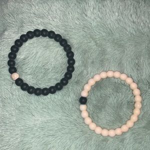Black & White Lokai Bracelets